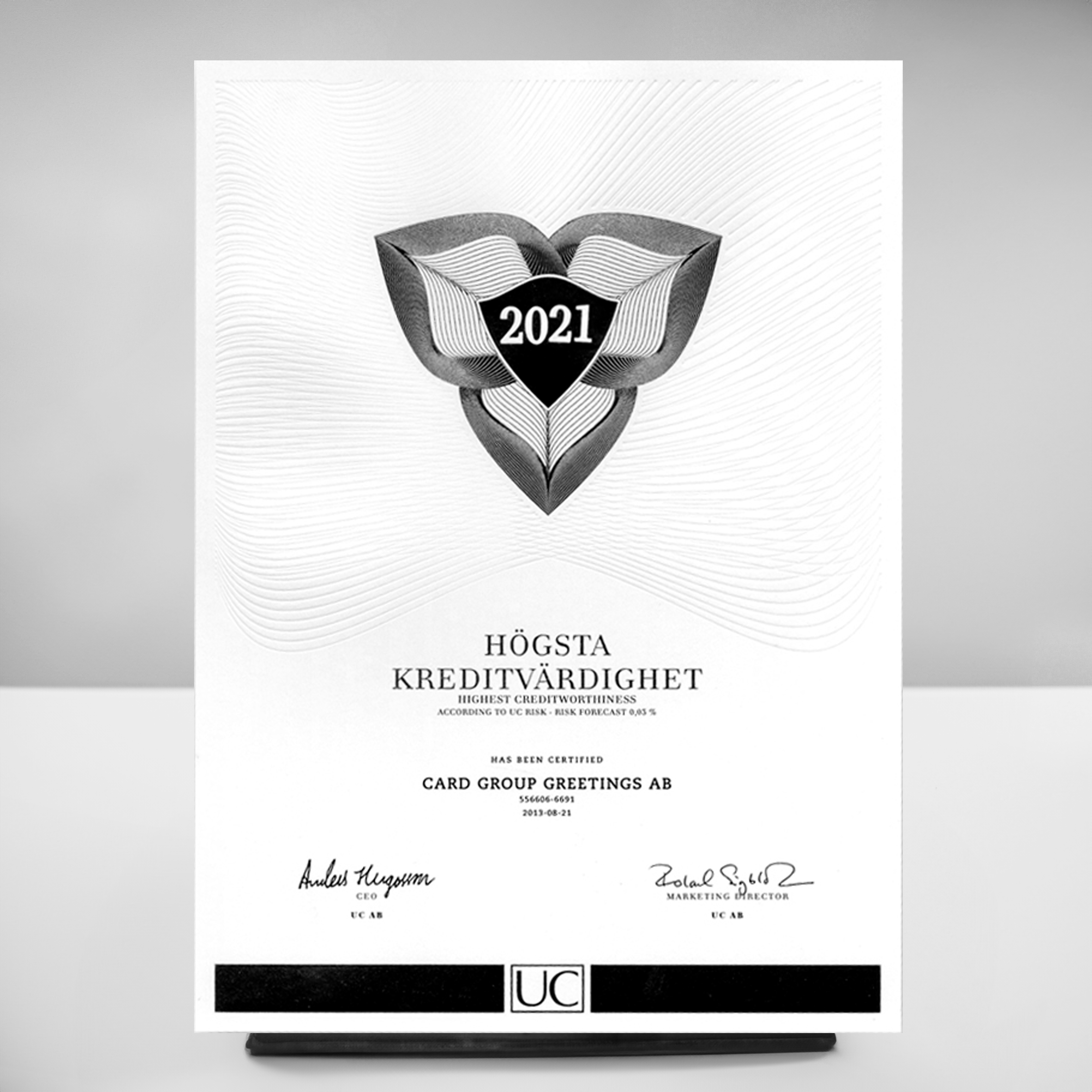 Triple A creditworthiness